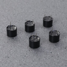 Black Sound Beeper Industrial 12mm Low Voltage Low Power