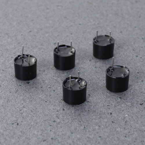 Black Sound Beeper Industrial 12mm Low Voltage Low Power
