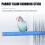 Bird Perch Stand with Quartz Branch for Budgies 7