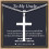 Cross Necklace Silver Cuban Link Chain for Men 1