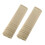 Microfiber Car Seatbelt Pad Covers Khaki 27x6.5 cm 2 pcs 1