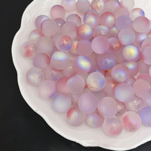 Glass Marbles Purple 10mm 100 Pieces