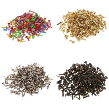 Mini Brads 4.5x8mm Brass Round Split Pins 800 pcs
