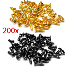 Guitar Pickguard Screws for Strat Tele Electric Bass 100 pcs