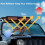Foldable Windshield Sun Shade Ocean Turtle Print for Jeep 5