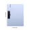 Clipboard with Cover Foldable Document Organizer 1 Pack 3