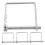 BESTONZON Locking Hitch Pin Heavy Duty Silver 4 Pack 6