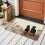 Rectangle Rug Japanese Rustic Farm Cat Design 2 x 3 ft 6