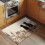 Rectangle Rug Japanese Rustic Farm Cat Design 2 x 3 ft 3