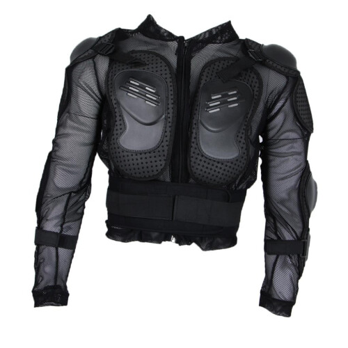 Motorcycle Full Body Jacket with Spine and Chest Protection