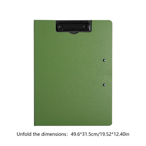 Hard Shell Double File Clipboard with Writing Surface and 2