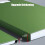 Hard Shell Double File Clipboard with Writing Surface and 6
