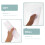 Quilting Template White PP Ruler 1 Piece 6