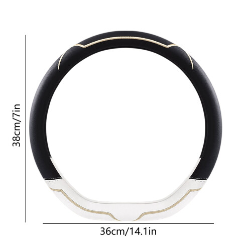 Car Steering Wheel Cover Non-Slip Thin Sport Design for 2