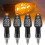 Motorcycle Turn Signals LED Amber 10mm 4-Pack 1
