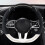 Car Steering Wheel Cover Non-Slip Thin Sport Design for 6