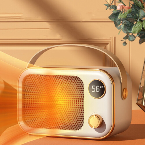 Ceramic Space Heater with Overheat and Tip-Over Protection