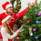 Christmas Balls Navy Blue Shatterproof 6 Pcs 3