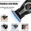 Professional Cordless Hair Trimmer for Men with LED Display 4
