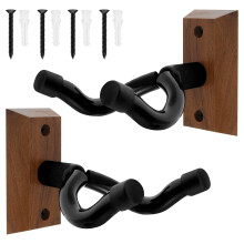 Wood Ukulele Wall Hanger U-Shaped Nonslip Holder