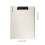 Foldable Nursing Clipboard with Cheat Charts 3-Layer 3