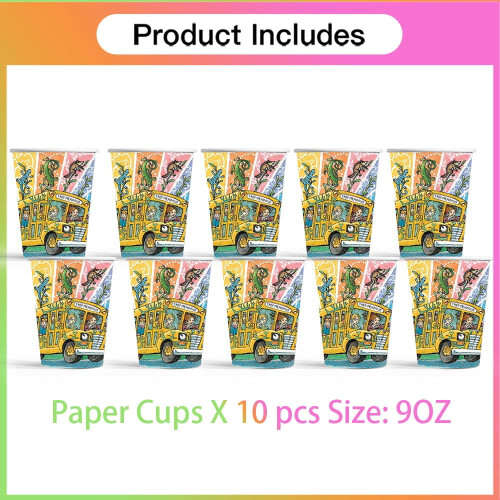 Magic School Bus Birthday Party Supplies 21pcs 2
