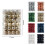 Silver Shatterproof Christmas Ornaments Set 48PCS 3