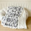 Warm Nap Double Layer Blanket Lambswool Taffeta Silver 5