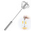 Stainless Steel Semi-Automatic Whisk 3 pcs 1