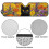 Floral Black Cat Windshield Sun Shade for Jeep Rubicon 6