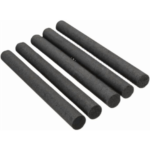 Graphite Electrode Cylinder Rod 99.9% Purity 5 pcs