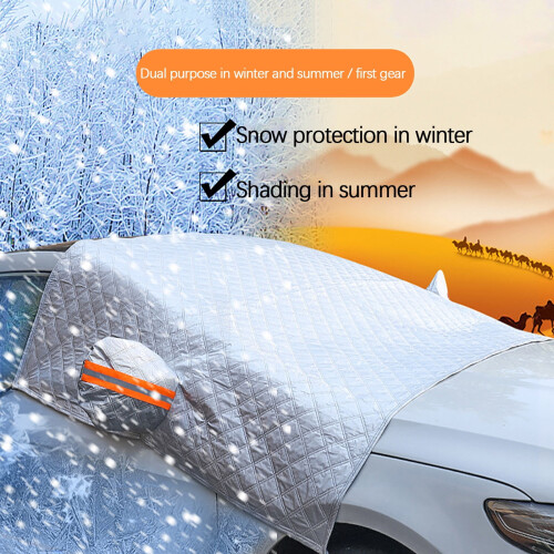 Car Windshield Snow Cover 51.2x63in Universal Winter