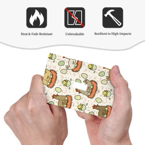 Chicken Egg Wall Plate Decorative Single Gang Switch Cover 2