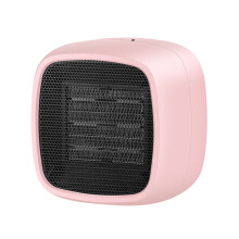 Space Heater Portable Quick-Heat Office Heater Pink