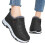 Women's Sheepskin-Lined Snow Boots Black Size 8.5 3