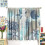 Ocean Beach Darkening Curtains Nautical Coral Design 2 3