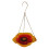 Outdoor Hanging Bird Feeder and Bath Orange 1
