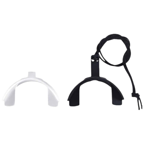 (Black White) Snore Tape - Reusable Nose Support for Better Sleep