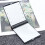FRCOLOR LED Compact Makeup Mirror Double-Sided Folding 1