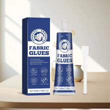 Fabric Glue Clear Washable 50ml for Cotton Denim Leather