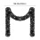 LED Rattan Christmas Wreath Warm White 6.56 ft 3