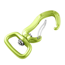 Heavy Duty Swivel Carabiner Clip Green 1 Pack
