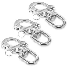 316 Stainless Steel Snap Swivel Shackle 4/3/2 pcs