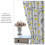 Spring Daisy Curtains Rustic Floral Print Grey Yellow White 4