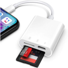 SD Card Reader for iPhone Compatible Devices Portable