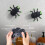 Halloween Spider Toy with LED Lights Flocked Climber for 5