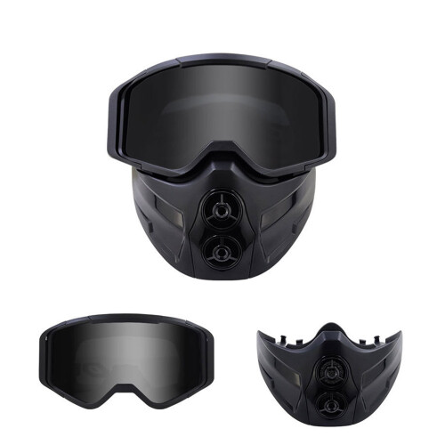 Motorcycle Windshield Full Frame with Removable Antifog 1