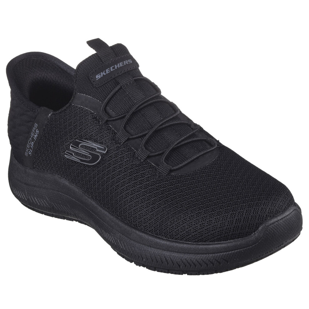 Skechers (9 Uk, Black) Mens Summits Colsin Trainers