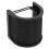 U-Shaped Microphone Windscreen Shield Black Double-Layer 1 6