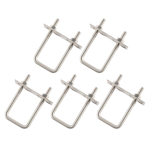 Stainless Steel Square Bolts 5 Pieces
